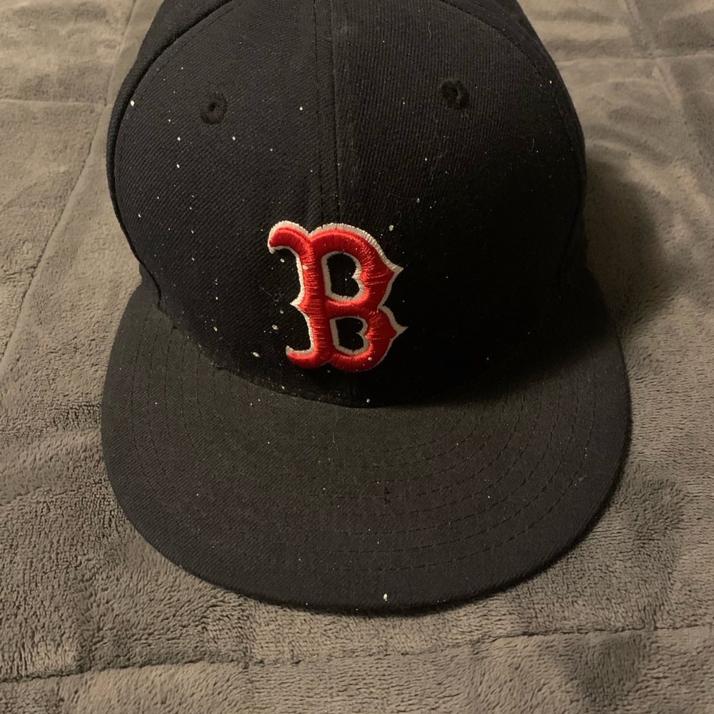 New Era Black Official boston Red Sox Cap